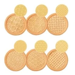 Tampon à Biscuits Art Déco 6 Décors Delicia -Cuisine Fournitures Magasin 52010 2 1 Tampon a biscuits art deco 6 decors Delicia