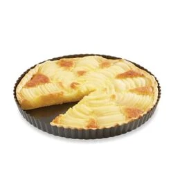 Moule à Tarte Acier Revêtu Anti-adhérent Bords Cannelés 28 Cm -Cuisine Fournitures Magasin 541078 2 3 Moule a tarte acier revetu anti adherent bords canneles 28 cm Mathon