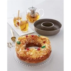 Moule à Savarin Ou Couronne Acier Revêtu Anti-adhérent 24 Cm -Cuisine Fournitures Magasin 541087 2 4 Moule a savarin ou couronne acier revetu anti adherent 24 cm Mathon