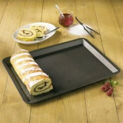 Plaque à Pâtisserie Acier Revêtu Anti-adhérent 40 Cm 9 Plaque à Pâtisserie Acier Revêtu Anti-adhérent 40 Cm -Cuisine Fournitures Magasin 54211 4 6 Plaque a patisserie acier revetu anti adherent 40 cm Mathon
