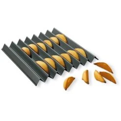 Plaque Dents De Loup Acier Revêtu Anti-adhérent 30 Cm -Cuisine Fournitures Magasin 54212 2 4 Plaque dents de loup acier revetu anti adherent 30 cm Mathon