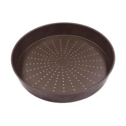 Moule à Flan Avec Fond Amovible Perforé Avec Revêtement Antiadhérent 27 Cm