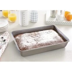 Plat à Four Acier Revêtement Antiadhérent 33 Cm