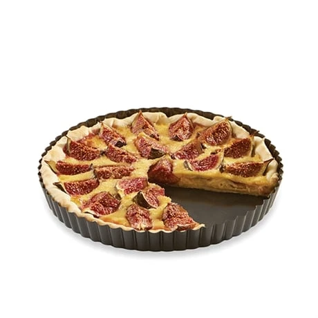 Lot Moule à Tarte Revêtu 24,5 Cm Et Pelle à Tarte Avec Poussoir 4 Lot Moule à Tarte Revêtu 24,5 Cm Et Pelle à Tarte Avec Poussoir – Image 4