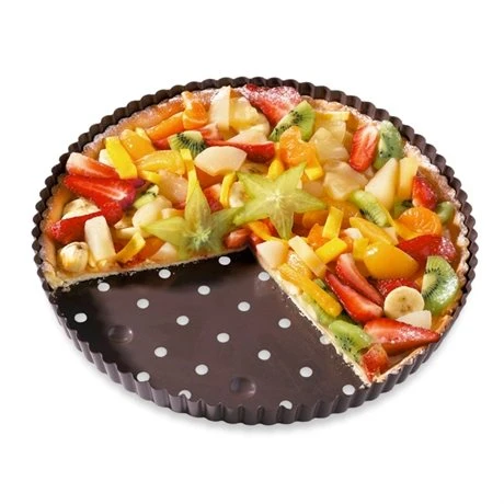 Lot 2 Tourtières Perforées 30 Cm 2 Lot 2 Tourtières Perforées 30 Cm – Image 2