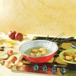 Poêle à Friture 26,5 Cm Avec Panier-égouttoir -Cuisine Fournitures Magasin 55302 2 4 Poele a friture 26 5 cm avec panier egouttoir Baumalu