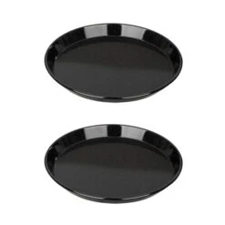 Lot De 2 Tourtières émaillée 32 Cm