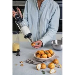 De Buyer Tube Piston à Pression Pro -Cuisine Fournitures Magasin 565002 2 2 Tube piston a pression Pro De Buyer