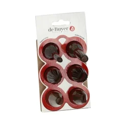 De Buyer Coffret 6 Douilles En Tritan Garnir -Cuisine Fournitures Magasin 56502 2 1 Coffret 6 douilles en Tritan Garnir De Buyer