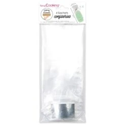 Set De 12 Sachets à Confiseries -Cuisine Fournitures Magasin 569008 2 1 Set de 12 sachets a confiseries Scrapcooking