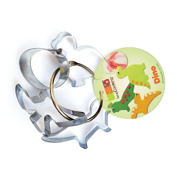 Set De 4 Emporte-pièces Dinosaures 1 Set De 4 Emporte-pièces Dinosaures