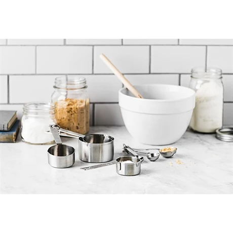 De Buyer 4 Pots Mesureurs En Inox 2 De Buyer 4 Pots Mesureurs En Inox – Image 2