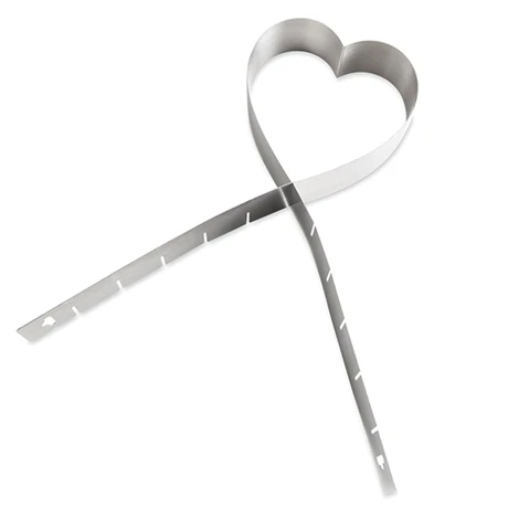 Cadre Extensible Coeur En Inox 14 -26 Cm 4 Cadre Extensible Coeur En Inox 14 -26 Cm – Image 4