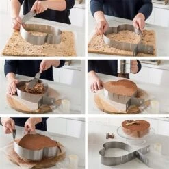 Cadre Extensible Coeur En Inox 14 -26 Cm 9 Cadre Extensible Coeur En Inox 14 -26 Cm -Cuisine Fournitures Magasin 572000 4 3 Cadre extensible coeur en inox 14 26 cm Mathon