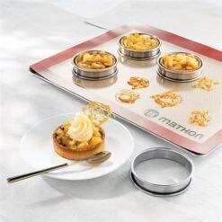 Set De 4 Cercles à Tartelette Inox 8 Cm -Cuisine Fournitures Magasin 573000 2 6 Set de 4 cercles a tartelette inox 8 cm Mathon