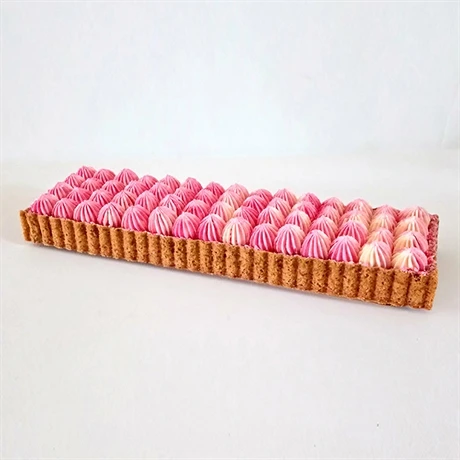 De Buyer Cercle à Tarte Perforé Cannelé Rectangle Acier Inoxydable 35 Cm 3 De Buyer Cercle à Tarte Perforé Cannelé Rectangle Acier Inoxydable 35 Cm – Image 3