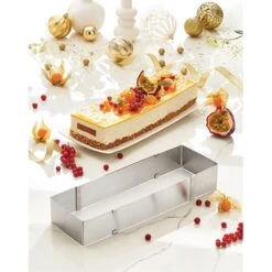 Cadre Extensible Rectangulaire En Inox 25,5 - 48,5 Cm -Cuisine Fournitures Magasin 573041 3 3 Cadre extensible rectangulaire en inox 25 5 48 5 cm Mathon