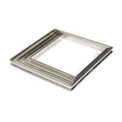 Cadre Carré à Tarte Et Flan 24 Cm
