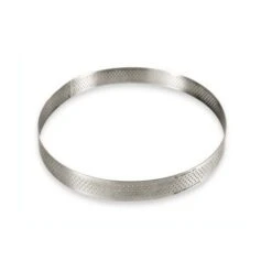 De Buyer Cercle à Tarte Rond Perforé 28,5 Cm