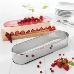 Ovale à Pain En Inox Ajustable 26-38 Cm -Cuisine Fournitures Magasin 57336 4 5 Ovale a pain en inox ajustable 26 38 cm Mathon