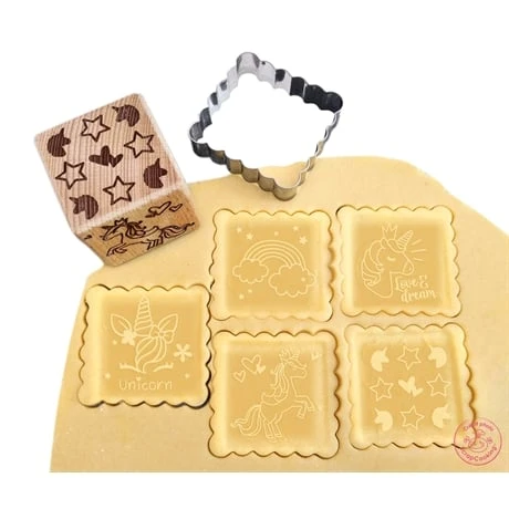 Kit Décoration De Biscuits Licorne 2 Kit Décoration De Biscuits Licorne – Image 2