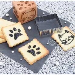 Kit Décoration De Biscuits Chat 8 Kit Décoration De Biscuits Chat -Cuisine Fournitures Magasin 580013 3 1 Kit decoration de biscuits Chat Scrapcooking