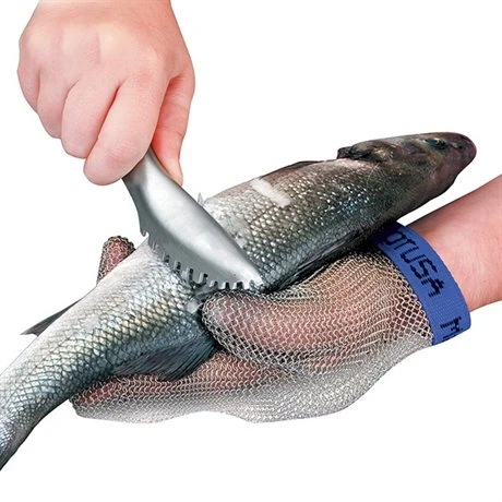 Gant Protection Coupures Pro En Côte De Maille Taille 9 2 Gant Protection Coupures Pro En Côte De Maille Taille 9 – Image 2