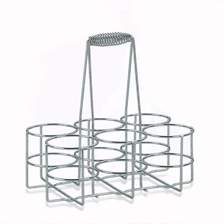 Porte-bouteilles Chromé Loop 2 Porte-bouteilles Chromé Loop – Image 2