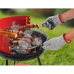 Paire De Gants De Protection 2 En 1 Femme -Cuisine Fournitures Magasin 603061 2 1 Paire de gants de protection 2 en 1 femme Wenko by Maximex