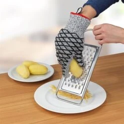 Paire De Gants De Protection 2 En 1 Femme -Cuisine Fournitures Magasin 603061 3 1 Paire de gants de protection 2 en 1 femme Wenko by Maximex