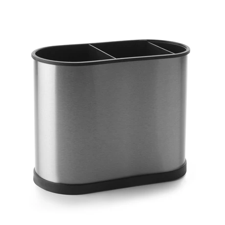 Ibili Porte-ustensiles Rectangulaire 3 Compartiments Inox 2 Ibili Porte-ustensiles Rectangulaire 3 Compartiments Inox – Image 2