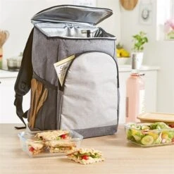 Sac à Dos Glacière Isotherme 20 L Gris -Cuisine Fournitures Magasin 604135 2 6 Sac a dos glaciere isotherme 20 L gris Mathon