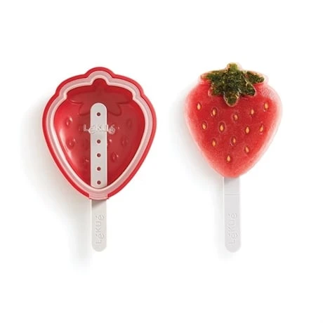Lekue 4 Moules à Glace Fraise Empilables 1 Lekue 4 Moules à Glace Fraise Empilables