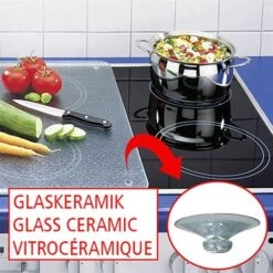 Set De 2 Couvre-plaques Transparentes -Cuisine Fournitures Magasin 62014 3 1 Set de 2 couvre plaques transparentes Wenko by Maximex