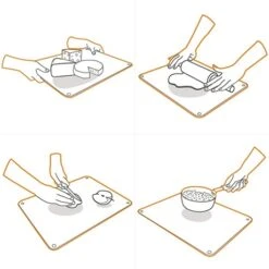 Planche De Protection Pour Plaque De Cuisson Noire 57 X 50 Cm -Cuisine Fournitures Magasin 62340 3 5 Planche de protection pour plaque de cuisson noire 57 x 50 cm Pebbly