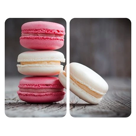 Set 2 Couvre-plaques Protection Motif Macarons 2 Set 2 Couvre-plaques Protection Motif Macarons – Image 2