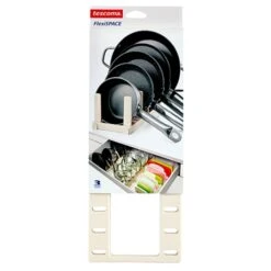 Rangement Adaptable Pour Poêles 5 Places -Cuisine Fournitures Magasin 650138 2 1 Rangement adaptable pour poeles 5 places Tescoma