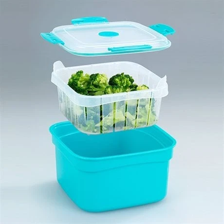 Cuiseur Vapeur Pour Micro-ondes 2 L 3 Cuiseur Vapeur Pour Micro-ondes 2 L – Image 3