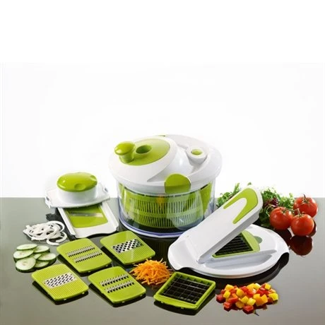 Essoreuse à Salade 8 En 1 Multifonctions 26 Cm 1 Essoreuse à Salade 8 En 1 Multifonctions 26 Cm