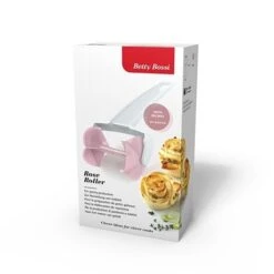 Roulette à Gâteaux Forme Rose -Cuisine Fournitures Magasin 653407 2 6 Roulette a gateaux forme rose Betty Bossi
