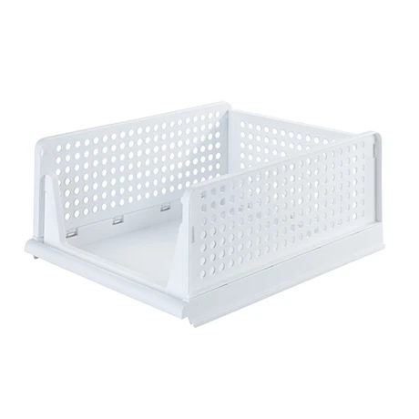 Set De 2 Casiers De Rangement Pliables Avec Glissières 1 Set De 2 Casiers De Rangement Pliables Avec Glissières