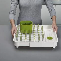 Joseph Joseph Egouttoir Extensible Avec Bonde -Cuisine Fournitures Magasin 654022 4 1 Egouttoir extensible avec bonde Joseph Joseph