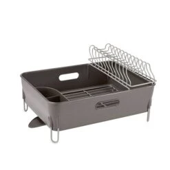 Egouttoir à Vaisselle Avec Bac Et Gouttière D'écoulement -Cuisine Fournitures Magasin 654025 2 4 Egouttoir a vaisselle avec bac et gouttiere d ecoulement Mathon