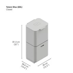 Joseph Joseph Poubelle Totem Pierre 60 L - 2 Compartiments 30 L 9 Joseph Joseph Poubelle Totem Pierre 60 L - 2 Compartiments 30 L -Cuisine Fournitures Magasin 658002 4 2 Poubelle Totem Pierre 60 L 2 compartiments 30 L Joseph Joseph