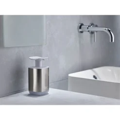 Joseph Joseph Pompe à Savon - Inox Blanc
