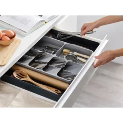 Joseph Joseph Organiseur Extensible Pour Couverts Et Ustensiles DrawerStore -Cuisine Fournitures Magasin 658024 4 1 Organiseur extensible pour couverts et ustensiles drawerStore Joseph Joseph