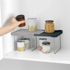 Joseph Joseph Organiseur D'étagère Extensible CupboardStore -Cuisine Fournitures Magasin 658028 4 2 Organiseur d etagere extensible CupboardStore Joseph Joseph