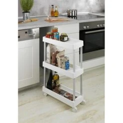 Chariot De Cuisine Mino -Cuisine Fournitures Magasin 658034 2 1 Chariot de cuisine Mino Wenko by Maximex