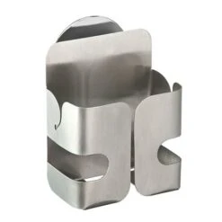 Porte-éponge Adhésif En Acier -Cuisine Fournitures Magasin 673048 2 1 Porte eponge adhesif en acier Wenko by Maximex