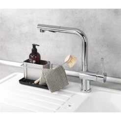 Organisateur Pour évier Inox -Cuisine Fournitures Magasin 673092 2 2 Organisateur pour evier inox Wenko by Maximex